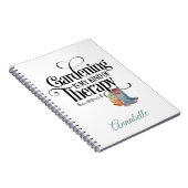 ガーデニングセラピースパイラルフォトノート ノートブック (右側)