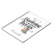 ガーデニングセラピースパイラルフォトノート ノートブック (左側)