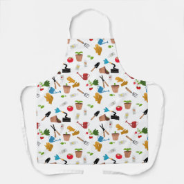 ガーデニングツールプラントガーデナー子供部屋パターン エプロン