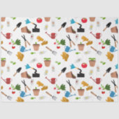 ガーデニングツールプラントガーデナー子供部屋パターン 薄葉紙 (正面)