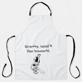 ガーデニングテーマ エプロン