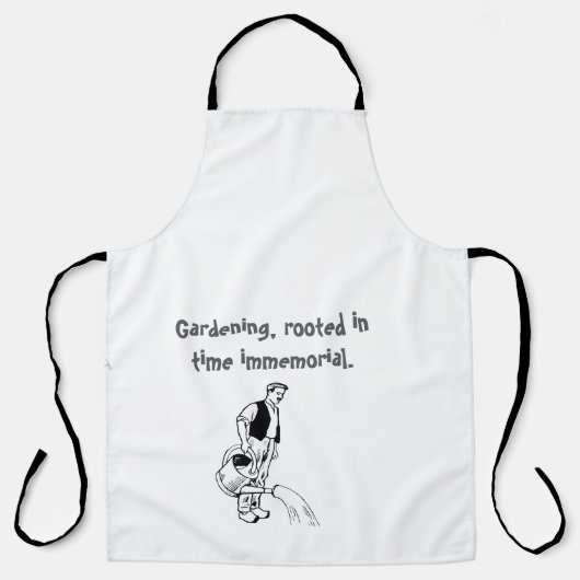 ガーデニングテーマ エプロン (正面)