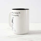 ガーデニングテーマ ツートーンマグカップ (正面左)