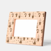 ガーデニングデザイン レーザー彫刻フレーム (左)