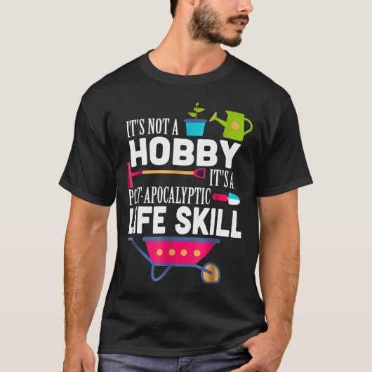 ガーデニングデザイン Tシャツ (正面)