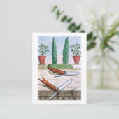 ガーデニングナイフ、ジョバンニこうもり「ヘスペリデス」より ポストカード (スタンド正面)