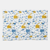 ガーデニングパターンタオル – 庭園愛好家用ギフト キッチンタオル (横)