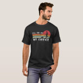 ガーデニングパパ芝刈り機1の退職者 Tシャツ (正面フル)