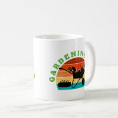 ガーデニングパパ コーヒーマグカップ (正面右)