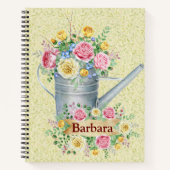 ガーデニングパーソナライズされた ノートブック (正面)