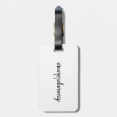 ガーデニングボーイラゲッジタグ ラゲッジタグ (裏面縦)