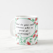 ガーデニングマグがうまい コーヒーマグカップ (正面左)