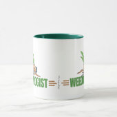 ガーデニングユーモアのある マグカップ (中央)