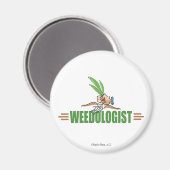 ガーデニングユーモアのある マグネット (正面/裏面)