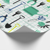 ガーデニングラッピング紙 ラッピングペーパー (角)