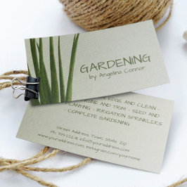 ガーデニングラ気にウンランドスケープデザイン建築家 名刺