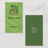 ガーデニングロゴ 名刺 (正面/裏面)