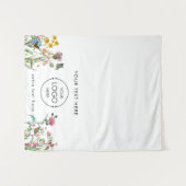 ガーデニングロポップ・アートのゴアップショップテーブルランナーの看板 タペストリー (正面(横))