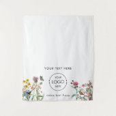 ガーデニングロポップ・アートのゴアップショップテーブルランナーの看板 タペストリー (正面)