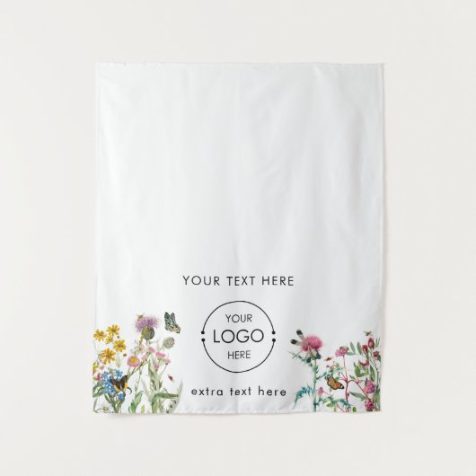 ガーデニングロポップ・アートのゴアップショップテーブルランナーの看板 タペストリー (正面)