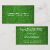 ガーデニングローングラスサッカーフィールド 名刺 (正面/裏面)