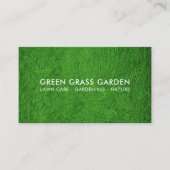 ガーデニングローングラスサッカーフィールド 名刺 (正面)