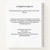 ガーデニング中毒 ノートブック (裏面)