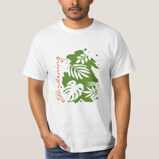 ガーデニング大好き Tシャツ (正面)