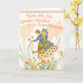 ガーデニング実験 – Greeting Card カード (黄色い花)