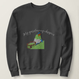 ガーデニング強迫観念 スウェットシャツ
