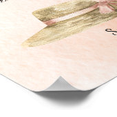 ガーデニング必須ひまわりガーデン用具クリーム ポスター (角)