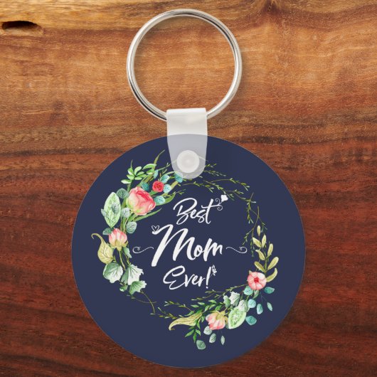 ガーデニング最高のマザーズママウェバーガーランド キーホルダー (正面)