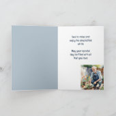 ガーデニング楽しむガーデンの誕生日 カード (内部)