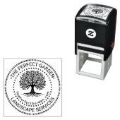 ガーデニング造園サービス名イニシャルURL セルフインキングスタンプ (インサイチュ)