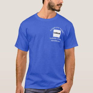 ガーデニング造園企業ブランド地元ビジネス Tシャツ