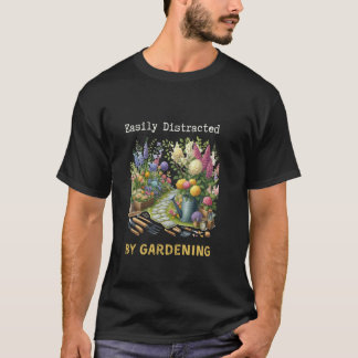 ガーデニング4\ガーデニングに夢中、植物 Tシャツ