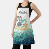 ガーデニング70th Bデイオーパーソナライズされたルオーバープリント エプロン (インサイチュ)