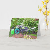 ガーデニング カード (黄色い花)