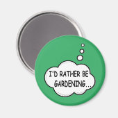 ガーデニング・グリーンの方が好きだ マグネット (正面/裏面)