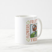 ガーデニング コーヒーマグカップ (正面右)