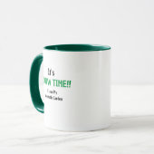 ガーデニング コーヒーマグ "It's Grow Time" マグカップ (正面左)