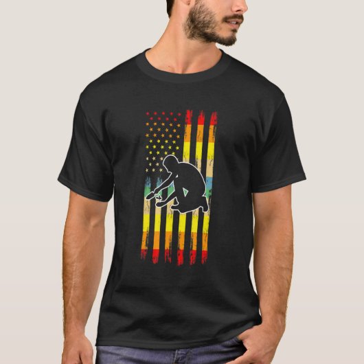ガーデニング フラグ 庭 ガーデニング Tシャツ (正面)