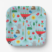 ガーデニング ペーパープレート (正面)