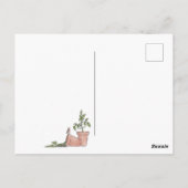 ガーデニング ポストカード (裏面)