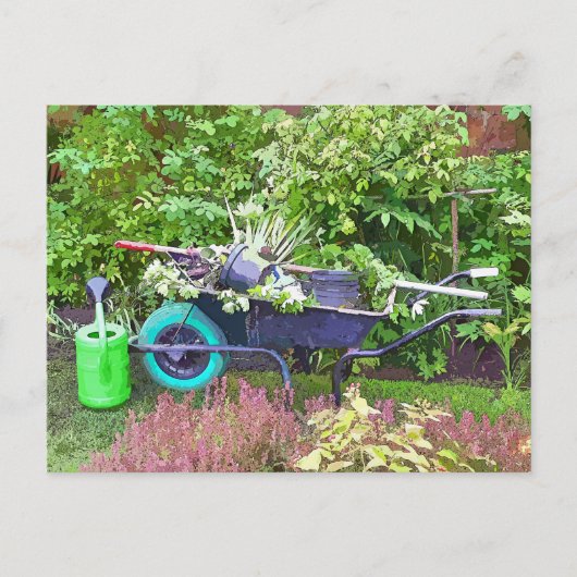 ガーデニング ポストカード (正面)