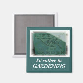 ガーデニング マグネット (正面/裏面)