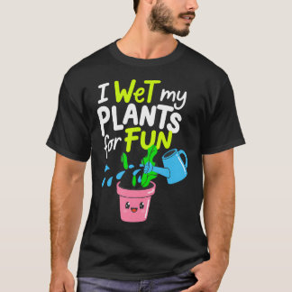 ガーデニング ユーモア 植物好き 庭師 おもしろ 植物 Tシャツ