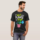 ガーデニング ユーモア 植物好き 庭師 おもしろ 植物 Tシャツ (正面フル)