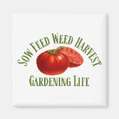 ガーデニング・ライフ マグネット (正面)