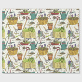 ガーデニング ラッピングペーパー (フラット)